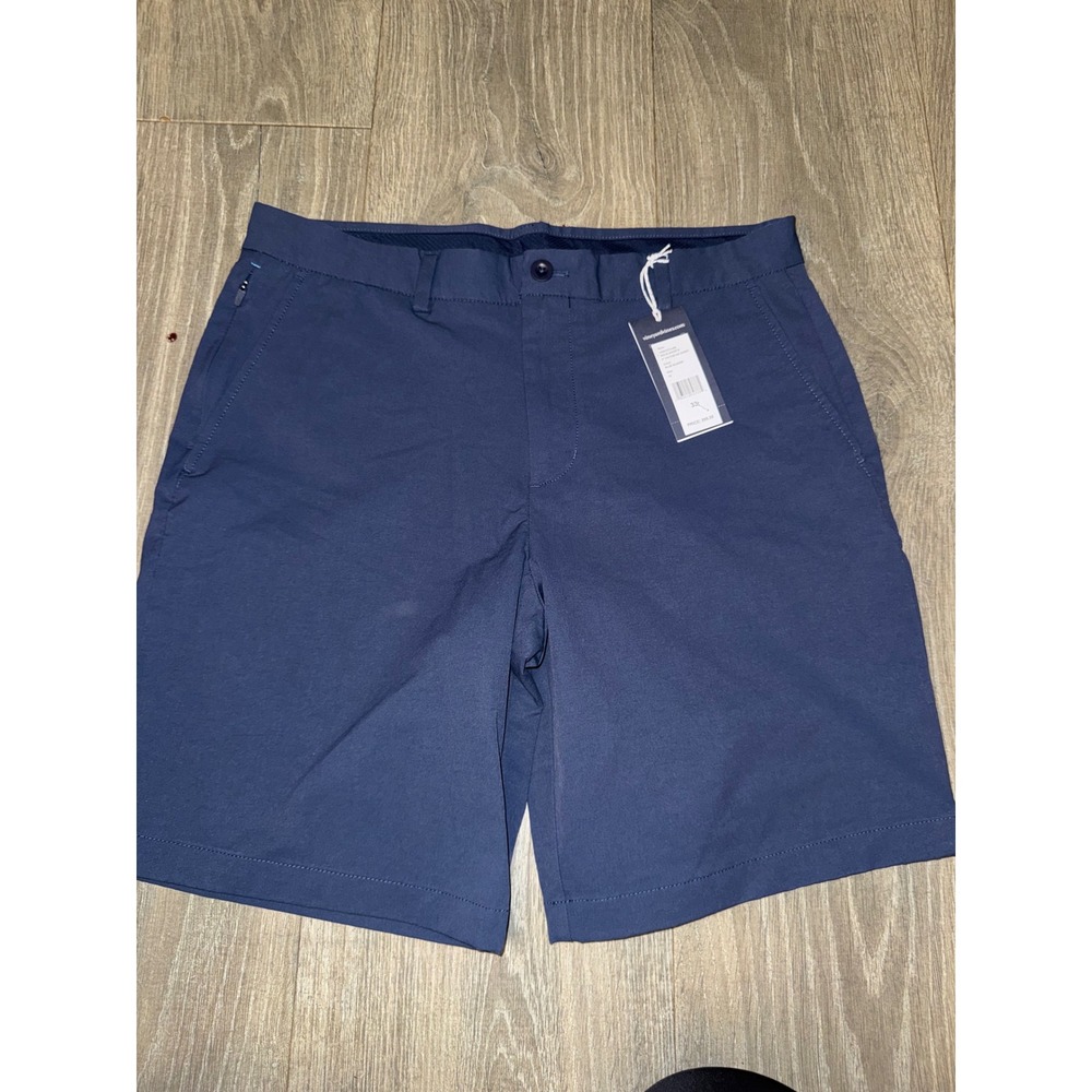 Vineyard Vines Mens 33 On-The-Go 9 Inch Shorts Blue Blazer 1H001073 NWT